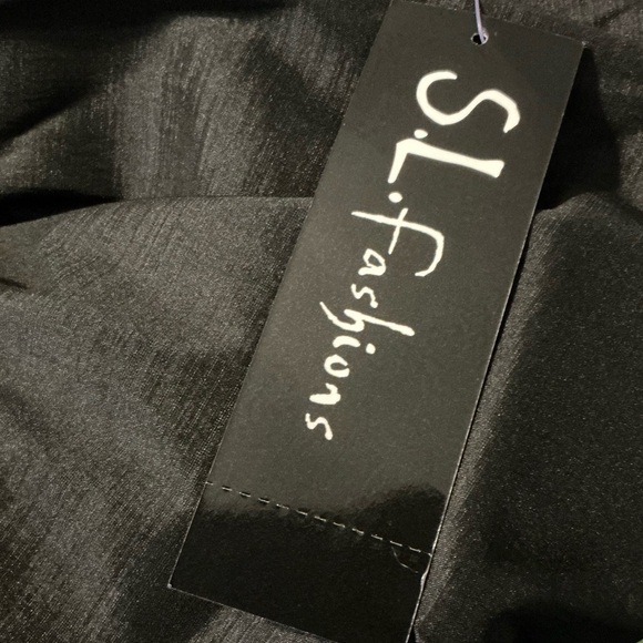 SL Fashion black classic evening dress size 14 - Picture 4 of 7